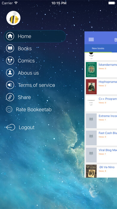 Emulate iPhone app Bookeetab using MyAndroid Emulate iPhone app Bookeetab using MyAndroid