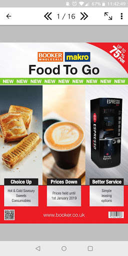 Run android online APK Booker Food to Go from MyAndroid or emulate Booker Food to Go using MyAndroid
