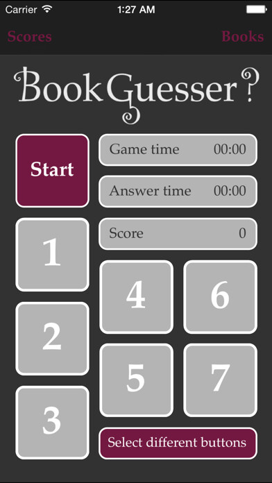 Emulate iPhone app Book Guesser using MyAndroid Emulate iPhone app Book Guesser using MyAndroid