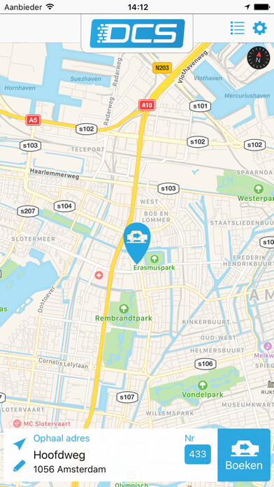 Emulate iPhone app Bookings DCS using MyAndroid