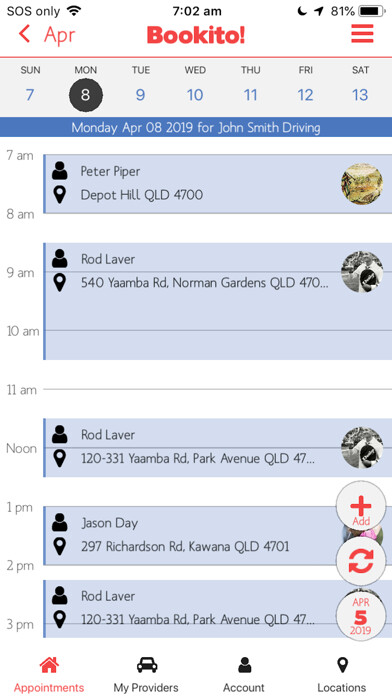 Emulate iPhone app Bookito! Instructors using MyAndroid Emulate iPhone app Bookito! Instructors using MyAndroid