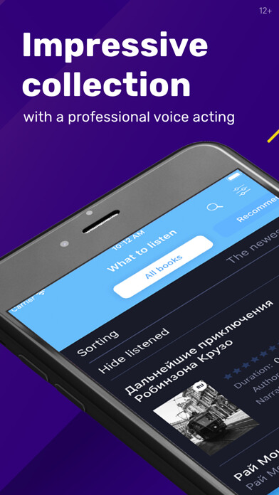 Emulate iPhone app Booklis: Best Audiobooks Now using MyAndroid Emulate iPhone app Booklis: Best Audiobooks Now using MyAndroid
