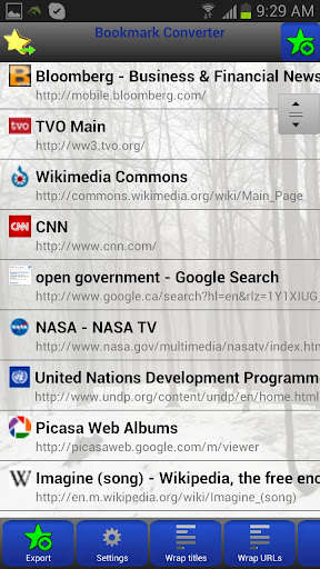 Run android online APK Bookmark Converter from MyAndroid or emulate Bookmark Converter using MyAndroid Run android online APK Bookmark Converter from MyAndroid or emulate Bookmark Converter using MyAndroid