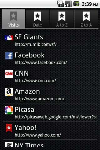 Emulate Android APK Bookmarks Light