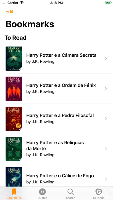 Emulate iPhone app Bookmarks (Read Tracking) using MyAndroid