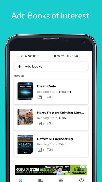 Run android online APK BookMaster - reading records from MyAndroid or emulate BookMaster - reading records using MyAndroid