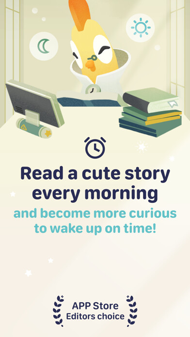 Emulate iPhone app Book Morning! Wake Up Stories using MyAndroid