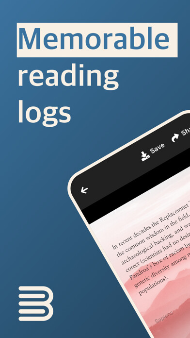 Emulate iPhone app Bookmory - reading tracker using MyAndroid