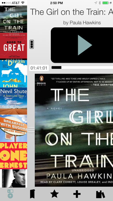 Emulate iPhone app Book Mower Audiobook Player using MyAndroid