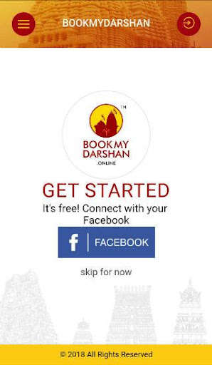 Emulate Android APK Book My Darshan