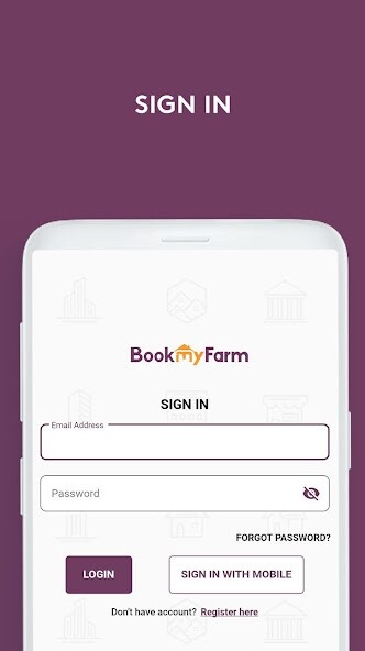 Run android online APK BookMyFarm - Online Farmhouse and Resort Booking from MyAndroid or emulate BookMyFarm - Online Farmhouse and Resort Booking using MyAndroid Run android online APK BookMyFarm - Online Farmhouse and Resort Booking from MyAndroid or emulate BookMyFarm - Online Farmhouse and Resort Booking using MyAndroid