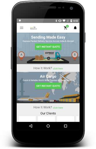 Emulate Android APK BookMyPacket