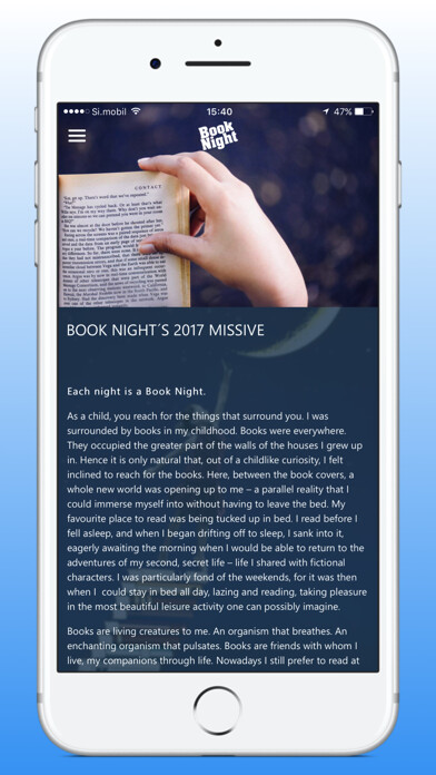 Emulate iPhone app Book Night using MyAndroid Emulate iPhone app Book Night using MyAndroid