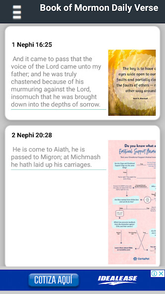 Run android online APK Book of Mormon Daily Verse from MyAndroid or emulate Book of Mormon Daily Verse using MyAndroid