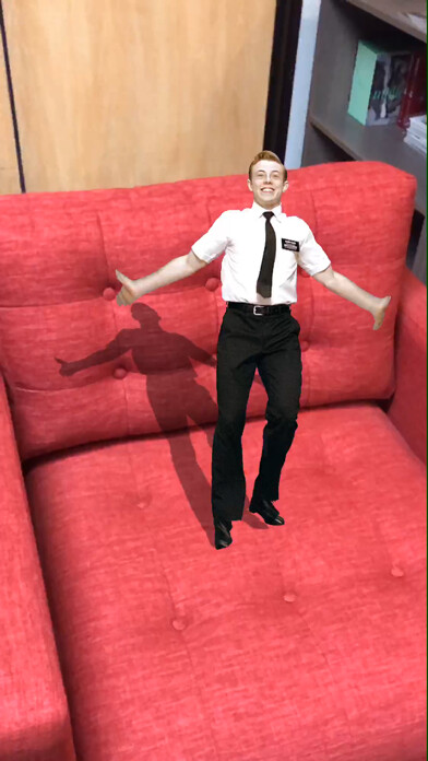 Emulate iPhone app Book of Mormon Musical using MyAndroid