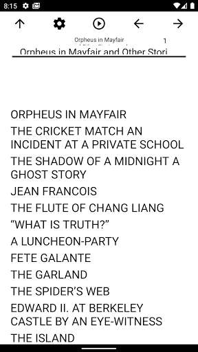 Run android online APK Book, Orpheus in Mayfair and Other Stories an... from MyAndroid or emulate Book, Orpheus in Mayfair and Other Stories an... using MyAndroid