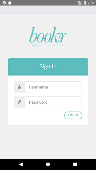 Emulate iPhone app Bookr Admin using MyAndroid