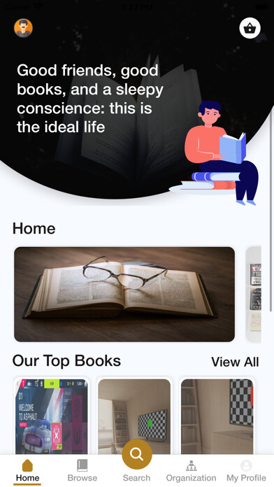 Emulate iPhone app BooksBee using MyAndroid
