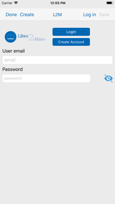 Emulate iPhone app BookScanner Libro2Mano using MyAndroid Emulate iPhone app BookScanner Libro2Mano using MyAndroid