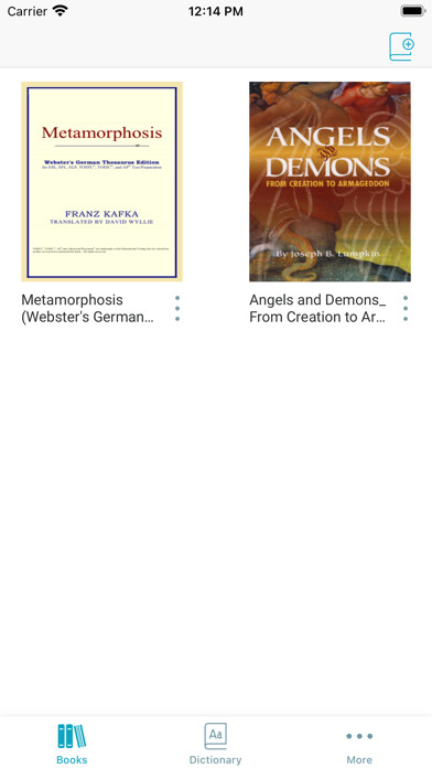 Emulate iPhone app Booksi using MyAndroid