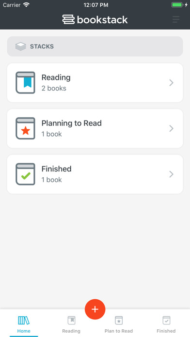 Emulate iPhone app Bookstack using MyAndroid
