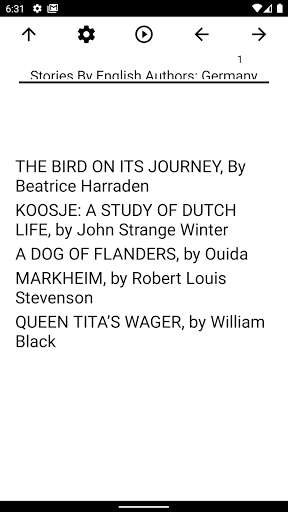 Run android online APK Book, Stories By English Authors: Germany from MyAndroid or emulate Book, Stories By English Authors: Germany using MyAndroid