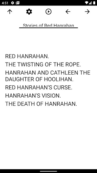 Run android online APK Book, Stories of Red Hanrahan from MyAndroid or emulate Book, Stories of Red Hanrahan using MyAndroid