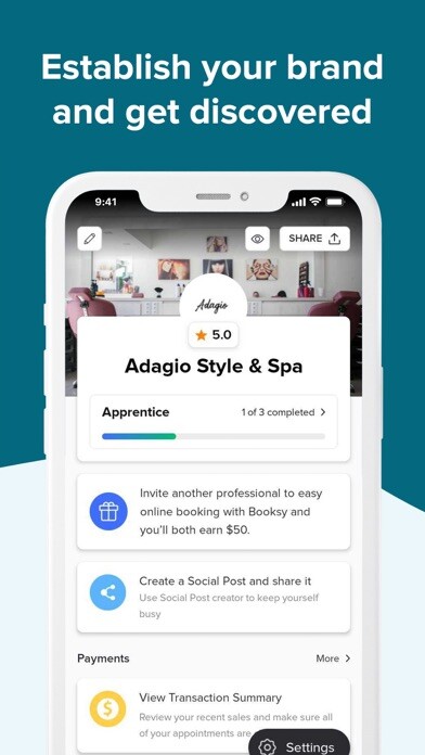 Emulate iPhone app Booksy Biz: For Businesses using MyAndroid Emulate iPhone app Booksy Biz: For Businesses using MyAndroid