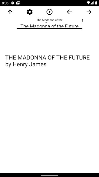 Run android online APK Book, The Madonna of the Future from MyAndroid or emulate Book, The Madonna of the Future using MyAndroid