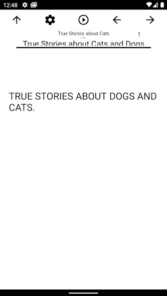 Run android online APK Book, True Stories about Cats and Dogs from MyAndroid or emulate Book, True Stories about Cats and Dogs using MyAndroid
