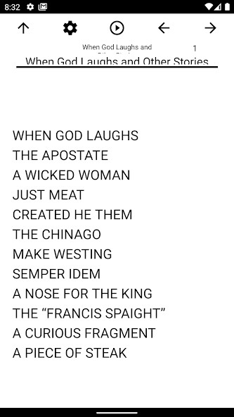 Run android online APK Book, When God Laughs and Other Stories from MyAndroid or emulate Book, When God Laughs and Other Stories using MyAndroid