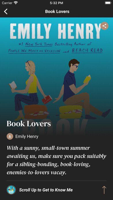 Emulate iPhone app Booky Call - Book Discovery using MyAndroid