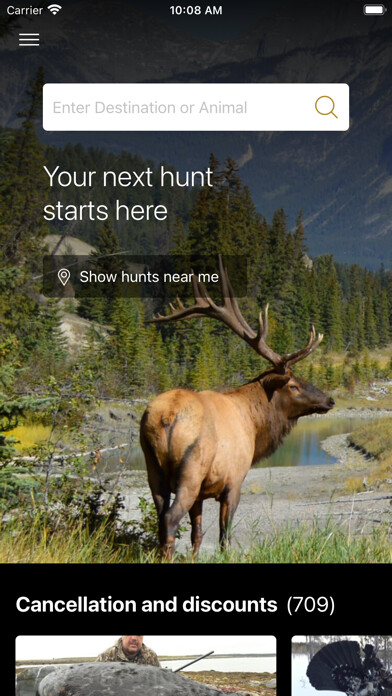 Emulate iPhone app BookYourHunt using MyAndroid
