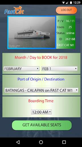 Run android online APK Book your ticket online from MyAndroid or emulate Book your ticket online using MyAndroid