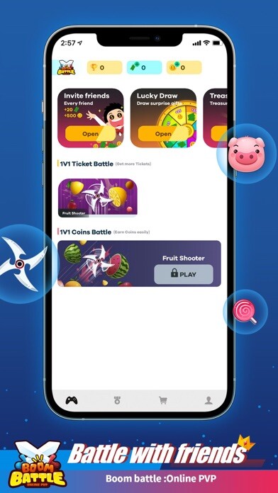 Emulate iPhone app Boom Battle - Online PvP using MyAndroid Emulate iPhone app Boom Battle - Online PvP using MyAndroid