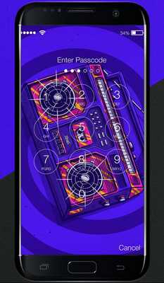 Emulate Android APK Boombox Cool Music Lover Headphones Lock Screen