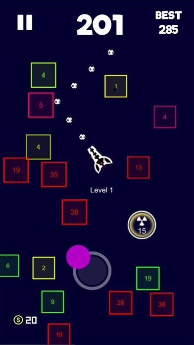 Emulate iPhone app Boomerang Balls Ambush using MyAndroid