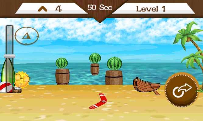 Emulate Android APK Boomerang Shooter