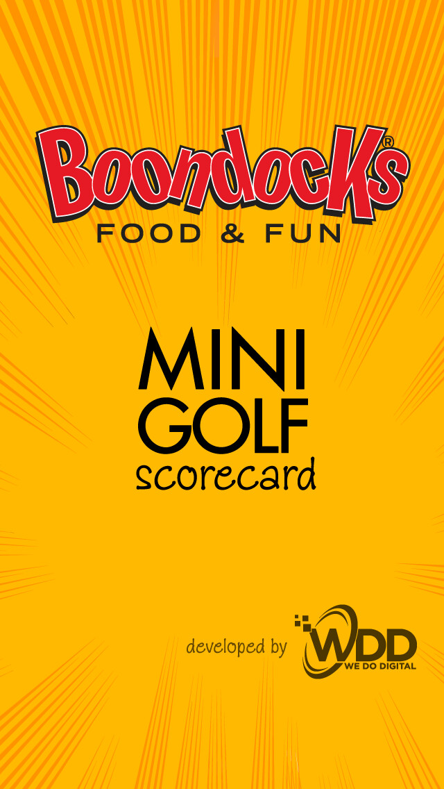 Emulate iPhone app Boondocks Mini Golf Scorecard using MyAndroid Emulate iPhone app Boondocks Mini Golf Scorecard using MyAndroid