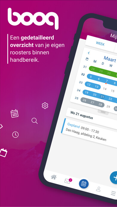 Emulate iPhone app booq Personeelsplanner using MyAndroid Emulate iPhone app booq Personeelsplanner using MyAndroid