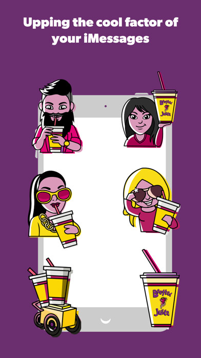 Emulate iPhone app Booster Juice® Stickers using MyAndroid Emulate iPhone app Booster Juice® Stickers using MyAndroid