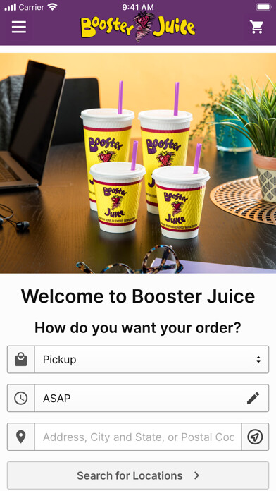 Emulate iPhone app Booster Juice To Go using MyAndroid Emulate iPhone app Booster Juice To Go using MyAndroid