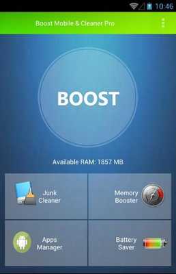 Emulate Android APK Booster Mobile  Cleaner Pro