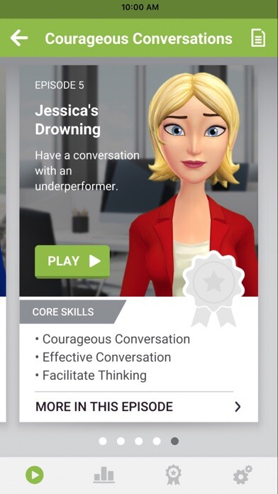Emulate iPhone app Boost - Leadership Training using MyAndroid