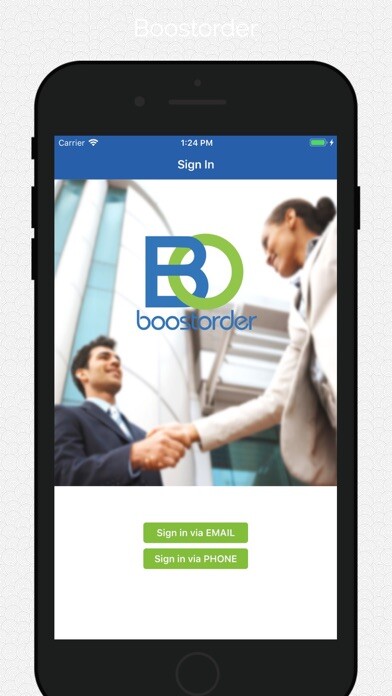 Emulate iPhone app BoostOrder Consignment using MyAndroid Emulate iPhone app BoostOrder Consignment using MyAndroid