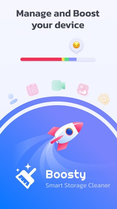 Emulate iPhone app Boosty: Smart Storage Cleaner using MyAndroid Emulate iPhone app Boosty: Smart Storage Cleaner using MyAndroid