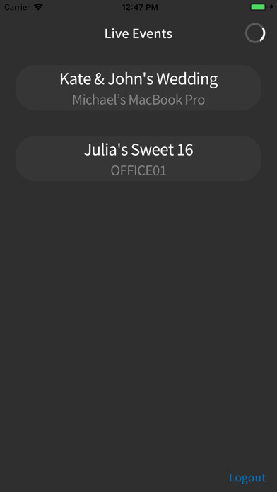 Emulate iPhone app Booth Copilot using MyAndroid