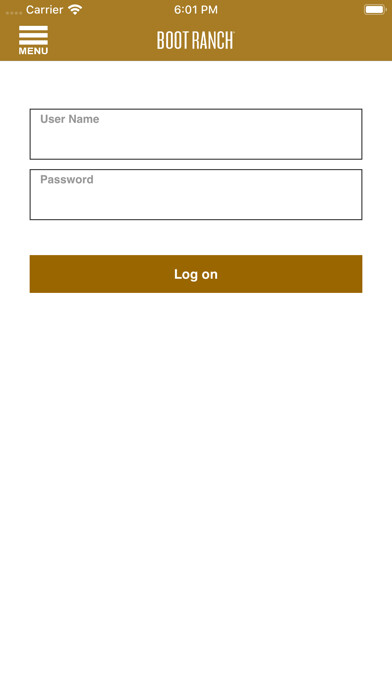 Emulate iPhone app Boot Ranch Club using MyAndroid