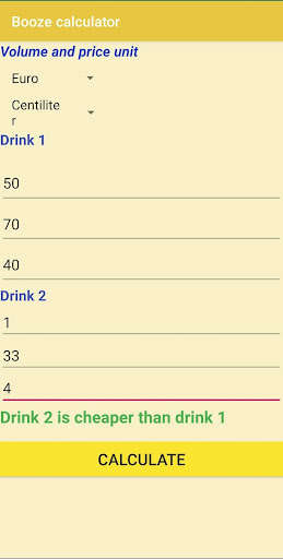 Run android online APK Booze calculator from MyAndroid or emulate Booze calculator using MyAndroid