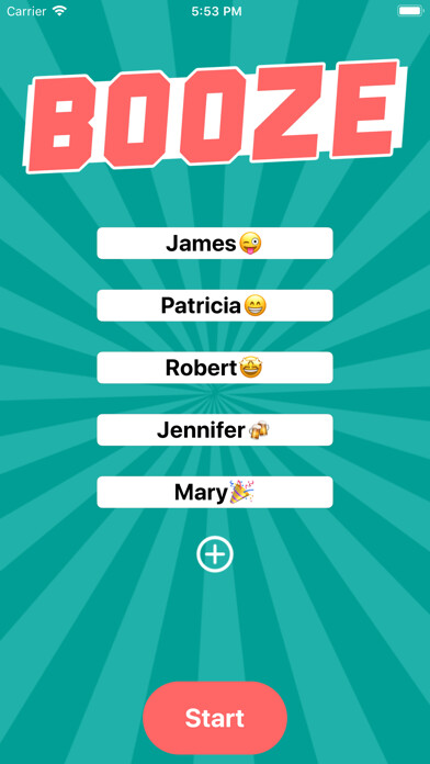 Emulate iPhone app Booze: The Drinking Game using MyAndroid